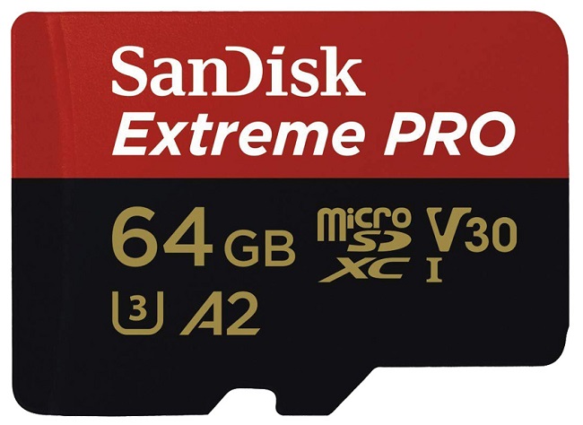 Thẻ nhớ Micro SD SanDisk Extreme Pro V30 A2 64GB 200MB/s