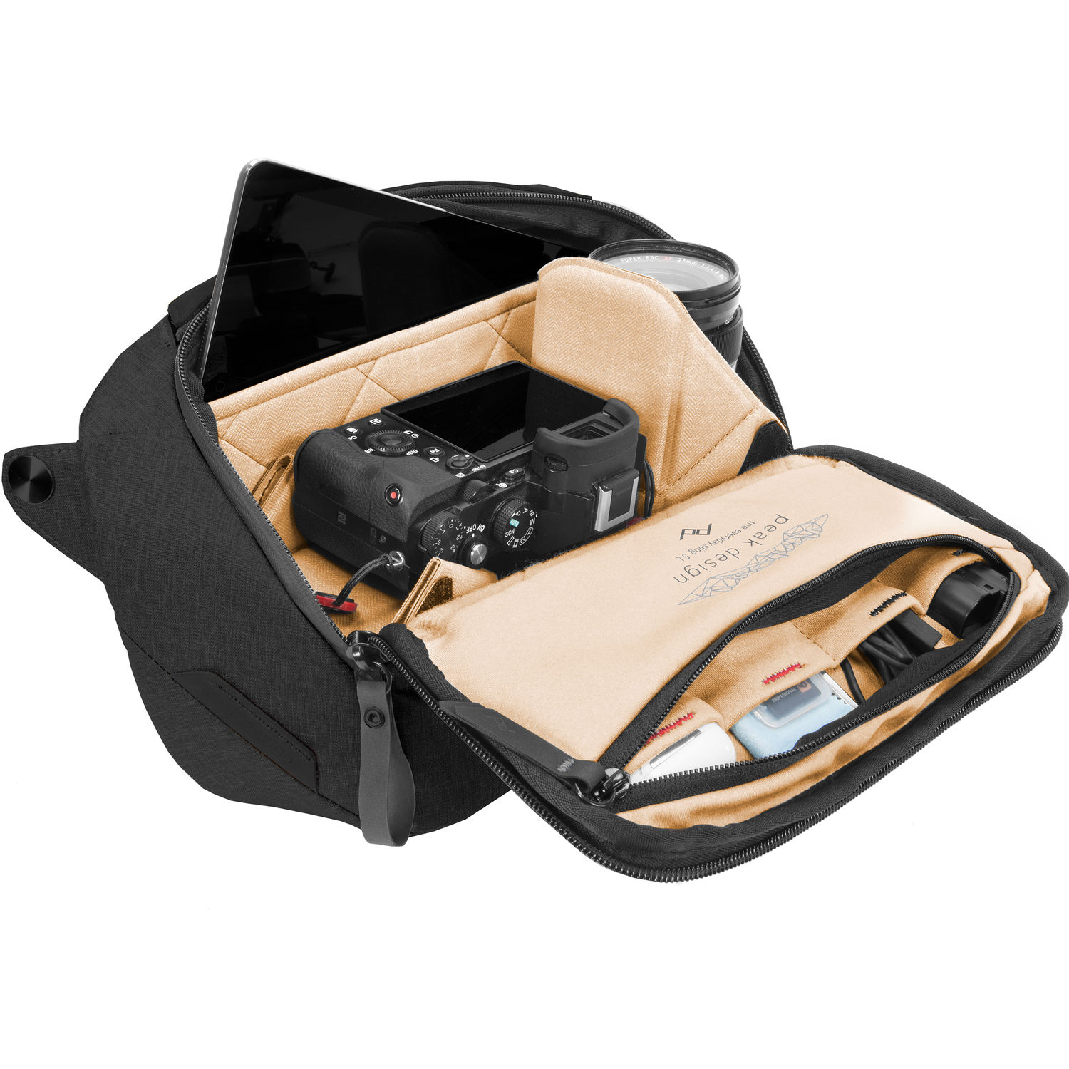 Peak Design Everyday Sling 5L Black | Túi máy ảnh đeo chéo Peak Design ...