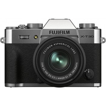 Fujifilm X-T30 Mark II (Màu Bạc) + Kit 15-45mm, Mới 100% (Chính hãng)