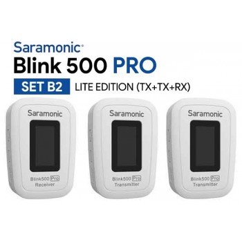 Saramonic Blink 500 Pro B2 (TX+TX+RX) (Chính hãng) - Màu trắng