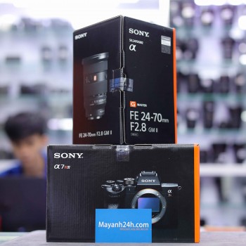 Combo Sony A7R IV A + Sony FE 24-70mm F2.8 GM II, Mới 100% (Chính Hãng)