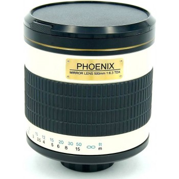 Phoenix 500mm f/6.3 Mirror Manual Focus, Mới 95%