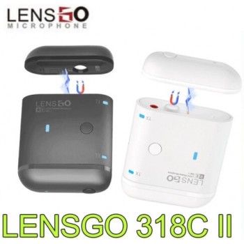 Microphone Wireless LensGo LWM 318C II (2 phát - 1 nhận )