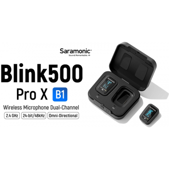 Saramonic Blink 500 ProX B1 (TX+RX) (Chính hãng) - Màu đen