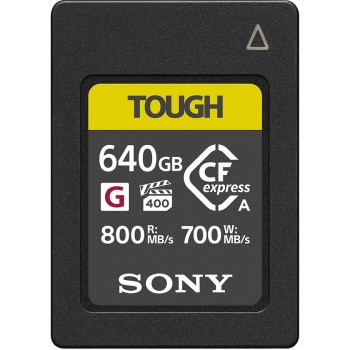 Thẻ nhớ Sony 640GB CFexpress Type A Tough (Chính Hãng)