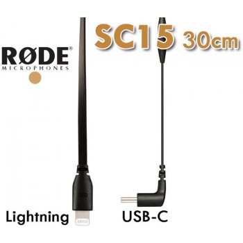 Cáp Rode SC15 - Type C to Lightning (30cm)