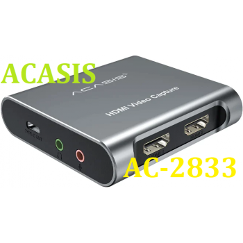 Capture Livestream ACASIS AC-VS2833 (1in - 2out)