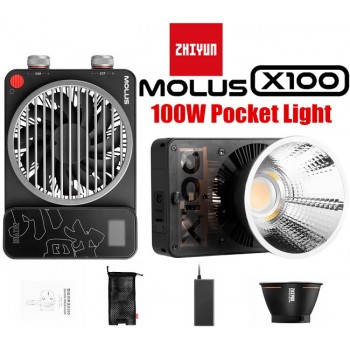 Led Zhiyun MOLUS X100 100w Bi-Color COB Monolight Combo (Chính hãng)