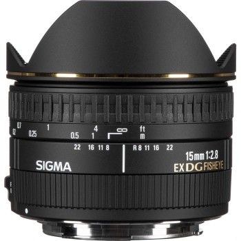 Sigma 15mm f/2.8 EX DG Diagonal Fisheye for Canon EF, Mới 95%