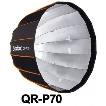 Softbox Parabolic Godox QR-P70 (Không tổ ong)