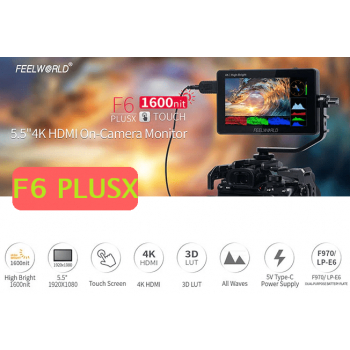Monitor Feelworld F6 Plus X 5.5", Mới 100% (Chính hãng)