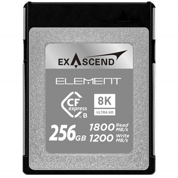 Thẻ nhớ CF Express Type-B 256Gb 1800Mb Exascend Element  (Chính hãng)