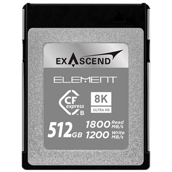 Thẻ nhớ CF Express Type-B 512Gb 1800Mb Exascend Element (Chính hãng)