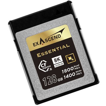 Thẻ nhớ CF Express Type-B 128Gb 1800Mb Exascend Essential (Chính hãng)