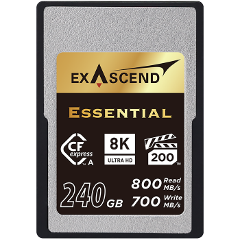 Thẻ nhớ CF Express Type-A 240Gb 800Mb Exascend Essential (Chính hãng)