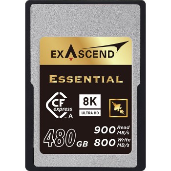 Thẻ nhớ CF Express Type-A 480Gb 900Mb Exascend Essential (Chính hãng)