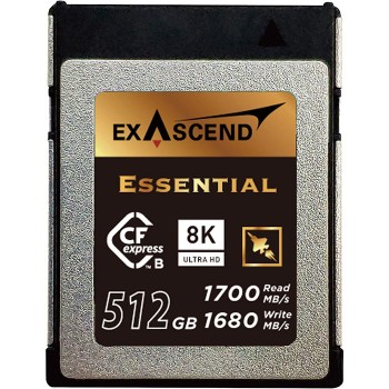 Thẻ nhớ CF Express Type-B 512Gb 1700Mb Exascend Essential (Chính hãng)