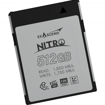 Thẻ nhớ CFExpress Type B 512Gb 1850Mb Exascend Nitro (Chính hãng)