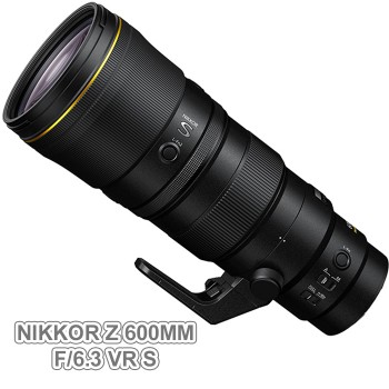Nikon Z 600mm f/6.3 VR S, Mới 100% (Chính hãng)