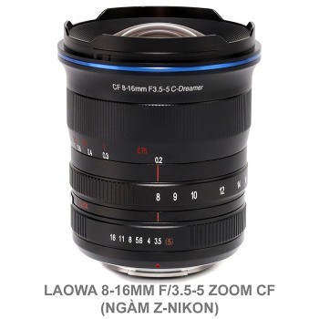 Laowa 8-16mm f/3.5-5 Zoom CF for Nikon, Mới 100% (Chính hãng)
