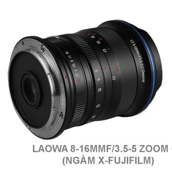 Laowa 8-16mm f/3.5-5 Zoom CF for Fujifilm, Mới 100% (Chính hãng)