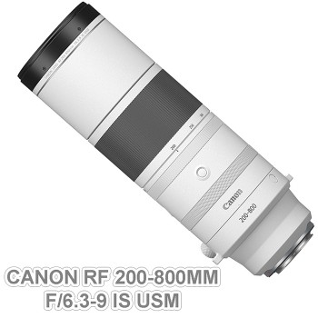 Canon RF 200-800mm f/6.3-9 IS USM, Mới 100% (Chính hãng)