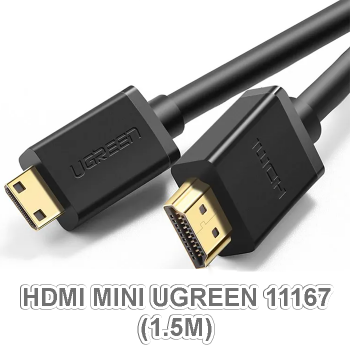 Cáp Mini HDMI Ugreen 11167 dài 1.5m