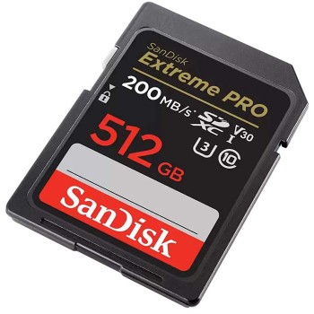Thẻ nhớ Sandisk Extreme Pro U3 C10 V30 512Gb 200MB/s (Chính hãng)