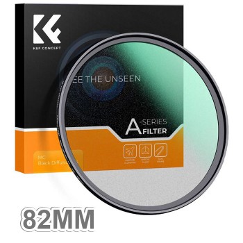 Kính lọc K&F Concept A-Series HD Black Mist Diffusion 1/4 82mm