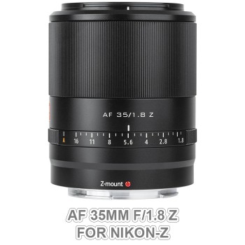 Ống kính Viltrox AF 35mm f/1.8 Z for Nikon-Z, Mới 100% (Chính Hãng)