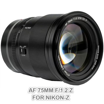Ống kính Viltrox AF 75mm f/1.2 Z for Nikon-Z, Mới 100% (Chính Hãng)