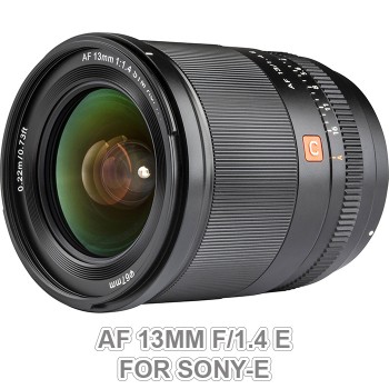 Ống kính Viltrox AF 13mm f/1.4 E for Sony APS-C, Mới 100% (Chính Hãng)