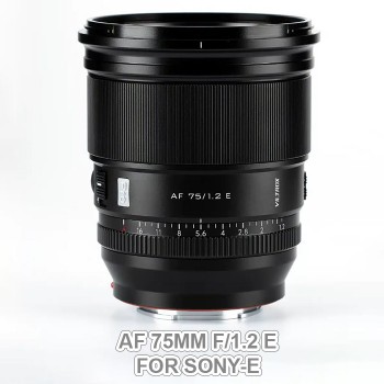 Ống kính Viltrox AF 75mm f/1.2 E for Sony APS-C, Mới 100% (Chính Hãng)