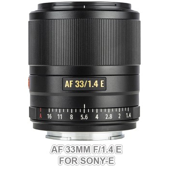 Ống kính Viltrox AF 33mm f/1.4 E for Sony-E, Mới 100% (Chính Hãng)