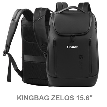 Ba lô Canon Kingbag Zelos 15.6 Inch, Mới 100% (Chính Hãng)