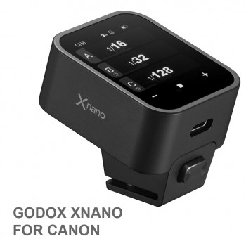 Trigger Godox Xnano Touchscreen TTL Wireless cho Canon, Mới 100% (Chính Hãng)
