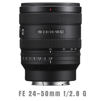 Ống kính Sony FE 24-50mm f/2.8 G, Mới 100% (Chính Hãng)