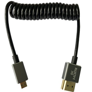 Cáp chuyển đổi Micro sang  HDMI (Dây xoắn)