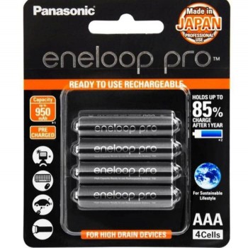 4 Pin AAA Panasonic Eneloop 950mAh