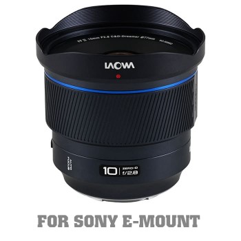 Ống kính Laowa 10mm f/2.8 Zero-D FF Auto Focus for Sony E-mount, Mới 100% (Chính Hãng)