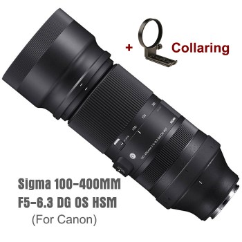 Ống Kính Sigma 100-400MM F5-6.3 DG OS HSM For Canon, Mới 98% /Fullbox + Tặng kèm Collaring