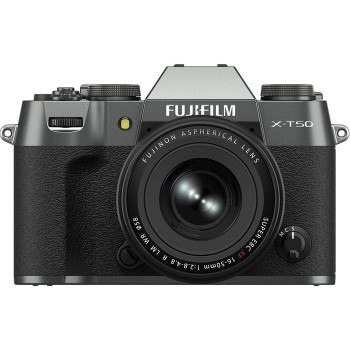 Máy ảnh Fujifilm X-T50 Màu than bạc (Kèm Lens 16-50mm), Mới 100% (Chính Hãng)