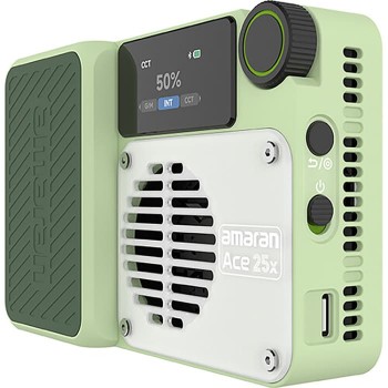Amaran Ace 25x Luce LED Bi-Color 32W – 2700-6500K, 6320 Lux A 0,5m, Ricarica USB-C, Montaggio Magnetico E 9 Effetti – Per Fotografia E Video