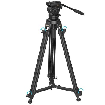 Chân máy SmallRig Lightweight Video Carbon Fiber Tripod Kit AD-50 4685