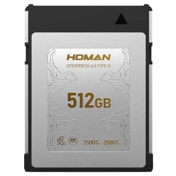 CFexpress 4.0 Card Type B 512GB 3500Mb/s HOMAN, Mới 100% (Chính Hãng)