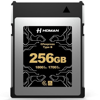 HOMAN CFexpress Type-B 256GB 1800Mb/s, Mới 100% (Chính Hãng)