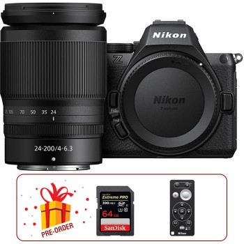 Nikon Z5 II + Kit 24-200mm f/4-6.3 VR, Mới 100% (Chính Hãng)