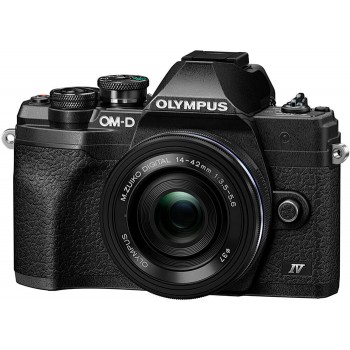 Máy ảnh Olympus OM SYSTEM OM-D E-M10 Mark IV (Đen) + Kit 14-42mm EZ, Mới 100% (Chính Hãng)