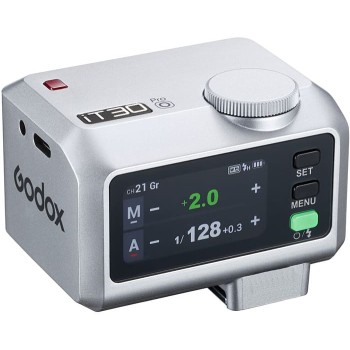 Flash Godox iT30Pro O TTL for Olympus và Panasonic (Màu Bạc), Mới 100% (Chính Hãng)