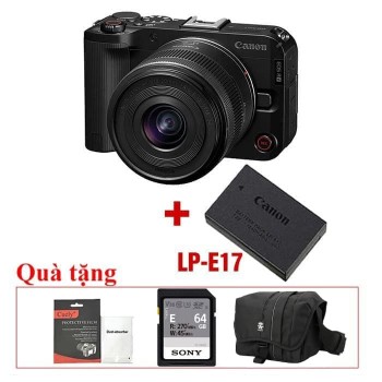 Canon EOS R50V + Lens 14-30mm + Tặng Pin LP-E17, Mới 100% (Chính Hãng)